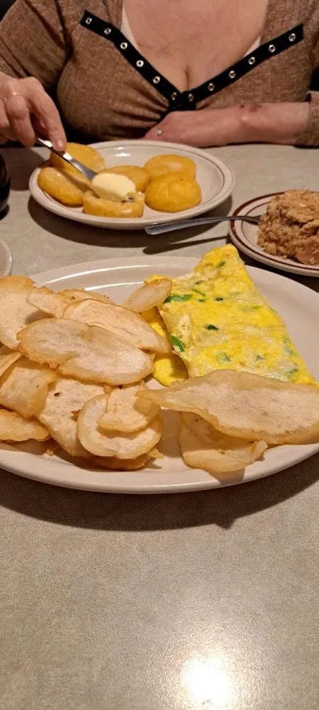 Home Fries & Omelette