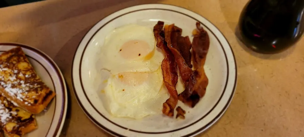 Over Medium Eggs and Bacon